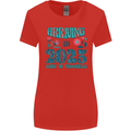 Arriving 2025 New Baby Pregnancy Pregnant Womens Wider Cut T-Shirt Red
