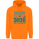 Arriving 2026 New Baby Pregnancy Pregnant Childrens Kids Hoodie Orange