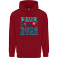 Arriving 2026 New Baby Pregnancy Pregnant Childrens Kids Hoodie Red