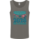 Arriving 2026 New Baby Pregnancy Pregnant Mens Vest Tank Top Charcoal