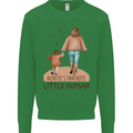 Aunties Favourite Human Funny Niece Nephew Kids Sweatshirt Jumper Irish Green