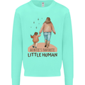 Aunties Favourite Human Funny Niece Nephew Kids Sweatshirt Jumper Peppermint