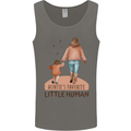 Aunties Favourite Human Funny Niece Nephew Mens Vest Tank Top Charcoal