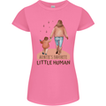 Aunties Favourite Human Funny Niece Nephew Womens Petite Cut T-Shirt Azalea