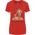 Aunties Favourite Human Funny Niece Nephew Womens Wider Cut T-Shirt Red