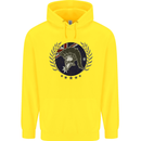 Australian Bodybuilding Flag Gym Training Spartan Childrens Kids Hoodie Yellow