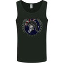 Australian Bodybuilding Flag Gym Training Spartan Mens Vest Tank Top Black