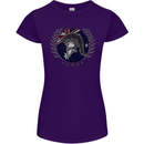 Australian Bodybuilding Flag Gym Training Spartan Womens Petite Cut T-Shirt Purple