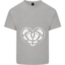 Baby Heart New Baby Pregnancy Pregnant Kids T-Shirt Childrens Sports Grey