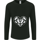 Baby Heart New Baby Pregnancy Pregnant Mens Long Sleeve T-Shirt Black
