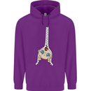 Baby Zipper New Baby Pregnancy Pregnant Childrens Kids Hoodie Purple