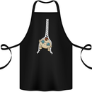 Baby Zipper New Baby Pregnancy Pregnant Cotton Apron 100% Organic Black