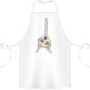 Baby Zipper New Baby Pregnancy Pregnant Cotton Apron 100% Organic White