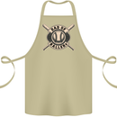 Baseball Dad of Ballers Funny Fathers Day Cotton Apron 100% Organic Khaki
