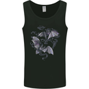 Bats and Smoke Vampires Halloween Mens Vest Tank Top Black