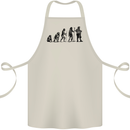 Bavarian Beer Evolution Oktoberfest Cotton Apron 100% Organic Natural