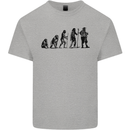Bavarian Beer Evolution Oktoberfest Mens Cotton T-Shirt Tee Top Sports Grey