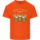 Beer is Good Beers are Better Funny Alcohol Kids T-Shirt Childrens Orange