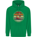 Bet Your Bass Im Going Fishing Funny Fisherman Childrens Kids Hoodie Irish Green