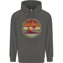 Bet Your Bass Im Going Fishing Funny Fisherman Childrens Kids Hoodie Storm Grey