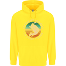 Bet Your Bass Im Going Fishing Funny Fisherman Childrens Kids Hoodie Yellow