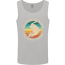 Bet Your Bass Im Going Fishing Funny Fisherman Mens Vest Tank Top Sports Grey