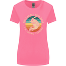 Bet Your Bass Im Going Fishing Funny Fisherman Womens Wider Cut T-Shirt Azalea