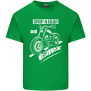 Biker Drop a Gear Disappear Motorcycles Motorbike Mens Cotton T-Shirt Tee Top Irish Green