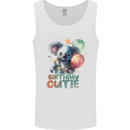 Birthday Cutie Koala 3rd 4th 5th 6th 7th 8th Mens Vest Tank Top White