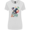 Birthday Cutie Koala 3rd 4th 5th 6th 7th 8th Womens Wider Cut T-Shirt White