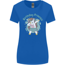 Birthday Princess Unicorn 4th 5th 6th 7th 8th Womens Wider Cut T-Shirt Royal Blue