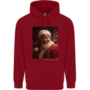 Black Santa's Got Soul Christmas Xmas Childrens Kids Hoodie Red