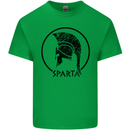 Bodybuilding Sparta Helmet Training Gym Mens Cotton T-Shirt Tee Top Irish Green