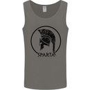 Bodybuilding Sparta Helmet Training Gym Mens Vest Tank Top Charcoal