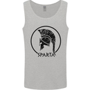 Bodybuilding Sparta Helmet Training Gym Mens Vest Tank Top Sports Grey