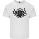 Born to Dive Octopus Scuba Diver Octopus Mens Cotton T-Shirt Tee Top White
