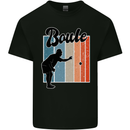 Boule Bowls Petanque Balls Mens Cotton T-Shirt Tee Top Black