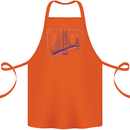 Bridge Equation Physics Maths Geek Cotton Apron 100% Organic Orange