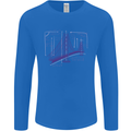Bridge Equation Physics Maths Geek Mens Long Sleeve T-Shirt Royal Blue