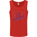 Bridge Equation Physics Maths Geek Mens Vest Tank Top Red