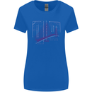 Bridge Equation Physics Maths Geek Womens Wider Cut T-Shirt Royal Blue
