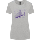 Bridge Equation Physics Maths Geek Womens Wider Cut T-Shirt Sports Grey