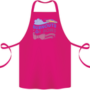 Burnouts or Bows Gender Reveal New Baby Pregnant Cotton Apron 100% Organic Pink