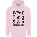 Camera Sutra Funny Photographer Photography Childrens Kids Hoodie Light Pink
