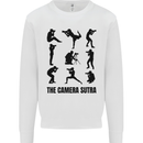 Camera Sutra Funny Photographer Photography Kids Sweatshirt Jumper White