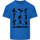 Camera Sutra Funny Photographer Photography Mens Cotton T-Shirt Tee Top Royal Blue