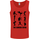 Camera Sutra Funny Photographer Photography Mens Vest Tank Top Red