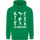 Camera Sutra Funny Photography Photographer Childrens Kids Hoodie Irish Green