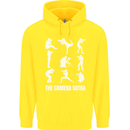 Camera Sutra Funny Photography Photographer Childrens Kids Hoodie Yellow