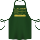 Camera Sutra Funny Photography Photographer Cotton Apron 100% Organic Forest Green